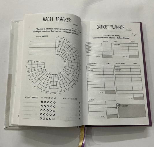 Master the Game - 6-Month Guided Journal & Planner