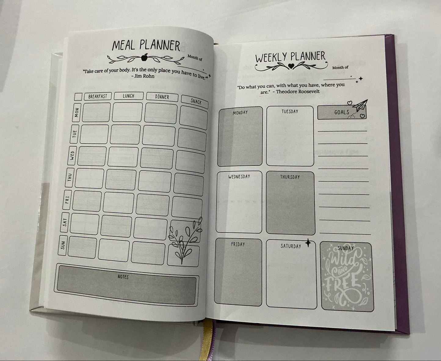 Organized Chaos - 6-Month Guided Journal & Planner
